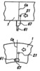 Route of reversal of the passage for the wire