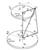 Geometry of the 3PRS manipulator studied