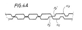 Schematic section of the material