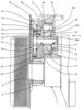 Section of the vacuum pump