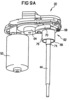 View of the electrical operator of the secondary embodiment