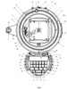 Top view of the thrower of the ball of luck.I