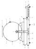 Lateral view of the lucky ball launcher.