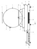 Right lateral view of the  lucky ball launcher.