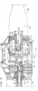 Section view of the inside part of the robot.3