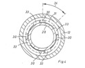 Cross section of the spindle with the clamping cylinder