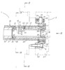 Lathe spindle with its clamping head and the tool holder