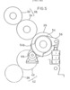 Machine for the production of cardboard corrugated on one side