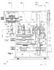 Front side view of glassware moulding machine