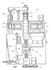 Subassemblies to open and close the molds showing the vacuum formation mechanism and the internal cooling subassembly