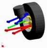 Superposed triangles suspension system