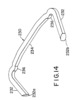 Perspective view of a staple confined in the staple unit