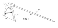 View of a stapling mechanism.