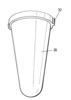 Enclosure to accomodate in the inside of the bin body