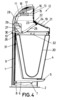 Section view of the bin