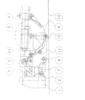 Sectional representation of the rear of the aircraft tug