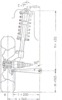 Wheel suspension with Mc- Pherson Strut