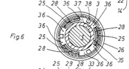 Axial section of the chuck.