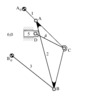 Coupler curve latching mechanism