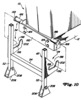 Part of the chassis of the tractor