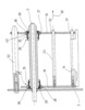 Section view along the cartridge