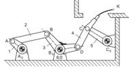 Bow tie of an industrial sewing machine