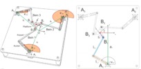 Vector analysis on the example of parallel robots