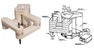 Five- membered gear in the handling device