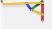 Six-unit garage door mechanisms