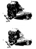 Change gears at the dividing head at the differential tooth pitch