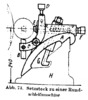 Grid sstick for a cylindrical grinding machine