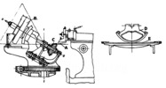 Bevel gear hobbing machine