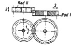Three times lapping method