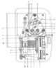 Top view of the mechanism