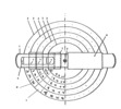 Plan view of the device