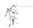 Longitudinal section through the device maded