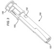 Perspective view of the syringe carrier.1