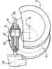 View in axial direction and with a rolling ring partially divided