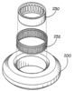 Roller and tolerance ring of the same converter