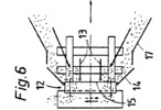 Schematic representation of the repressed wall and the conveyor belt behind located.1