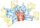 Rotary table in a machining center