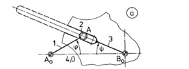 Swinging as a replacement slider crank gear