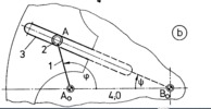 Swinging as a replacement slider crank gear
