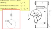 Geneva mechanism with a linear movement step