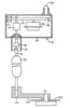 Cross section view of the pivoting apparatus of the mandrel