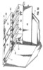 Turbulence generation unit according to a second setup.1
