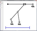 MASP-file for the model "Coupler cam dwell mechanism"
