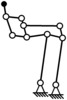 Solution principle of the model "Convertible top mechanism"
