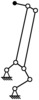 Solution principle of the model "Convertible top mechanism"