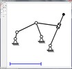 MASP-file for the model "Coupler-curves dwell mechanism"